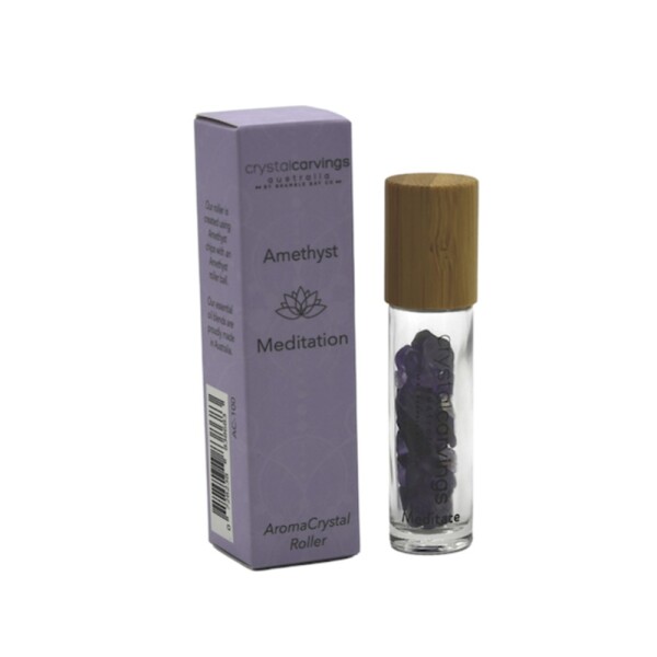 Meditation AromaCrystal Roller