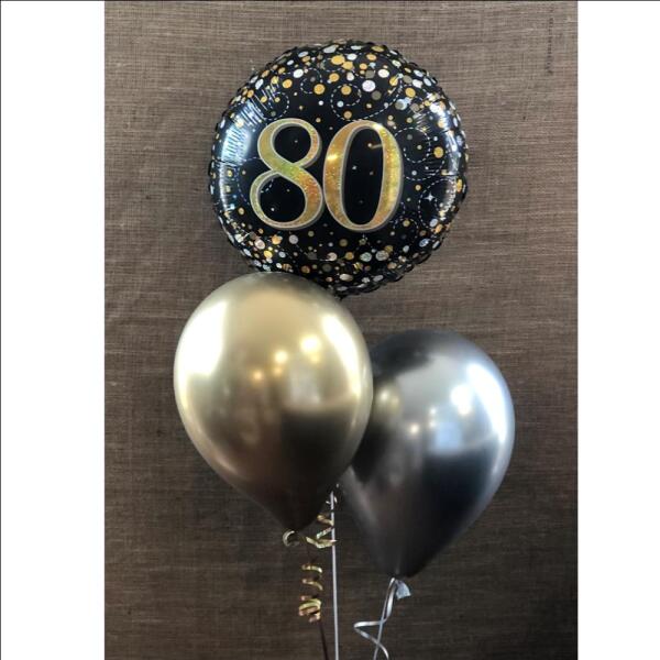 Foil Balloon and Reflex Balloon Bouquet