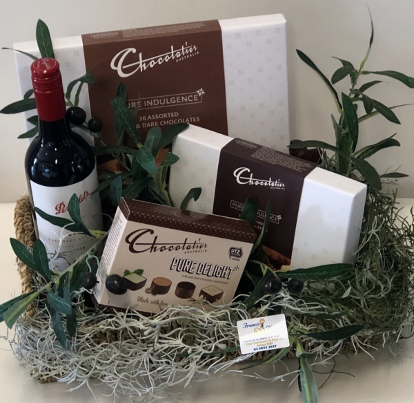 Chocolate and Red Wine Hamper