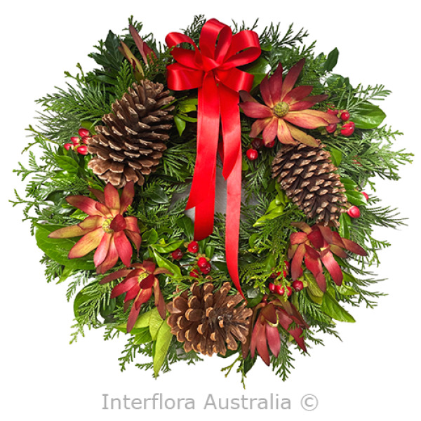 Santa's Favourite Christmas Wreath