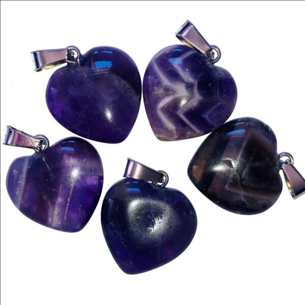 Pendant Heart AMETHYST