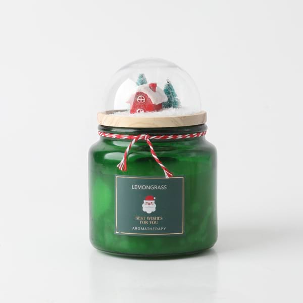 Aura & Co. Snow globe Christmas candle